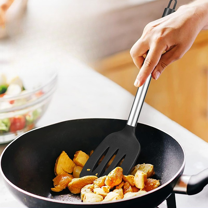 Kitchen Appliances Combo - 1/2 Buah Set Spatula Silikon Tahan