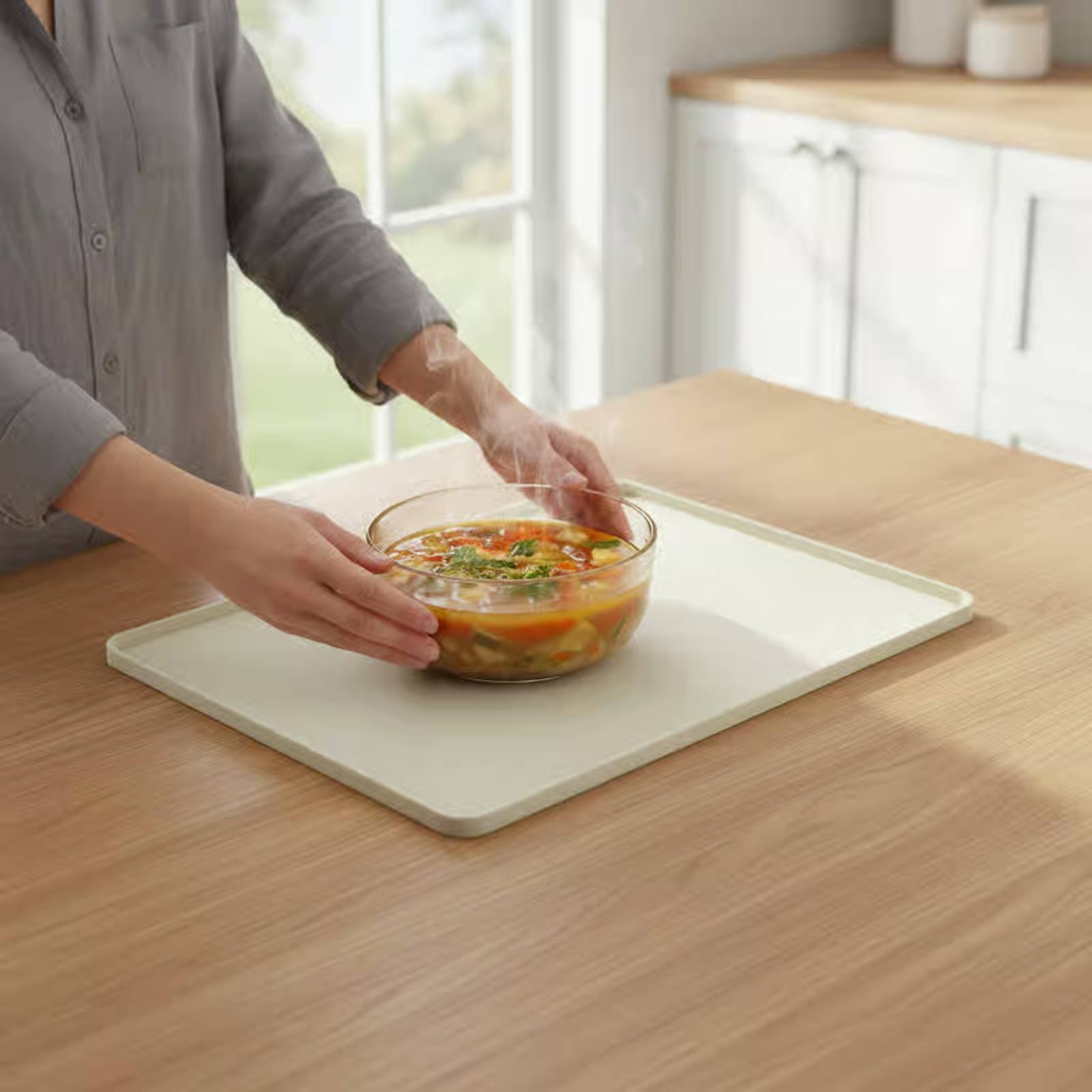 Kitchen Appliances Are - Alas Silikon untuk Microwave, Pelindung Atas